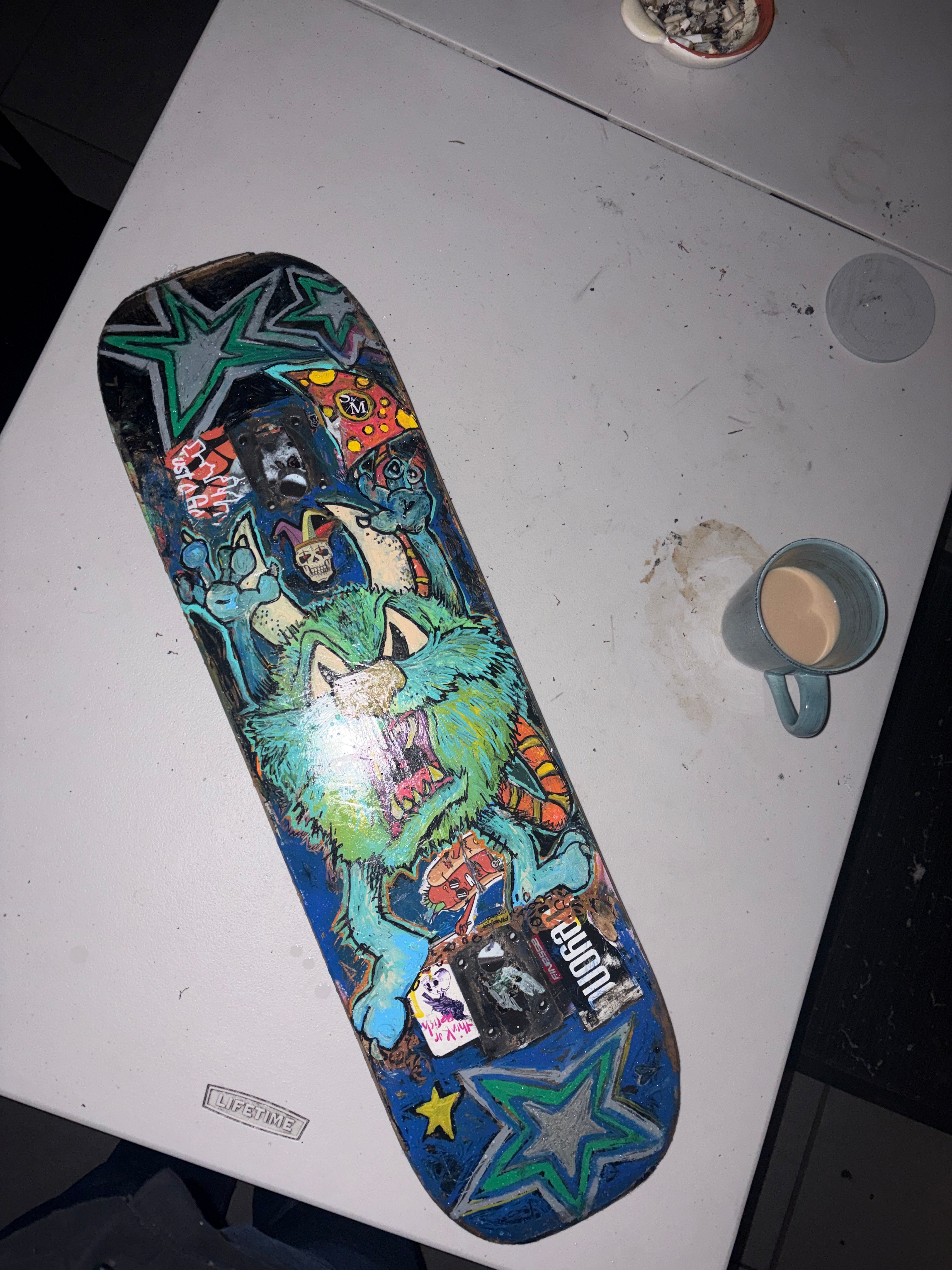 2nd hand Deck. Custom artwork - Dust Mite