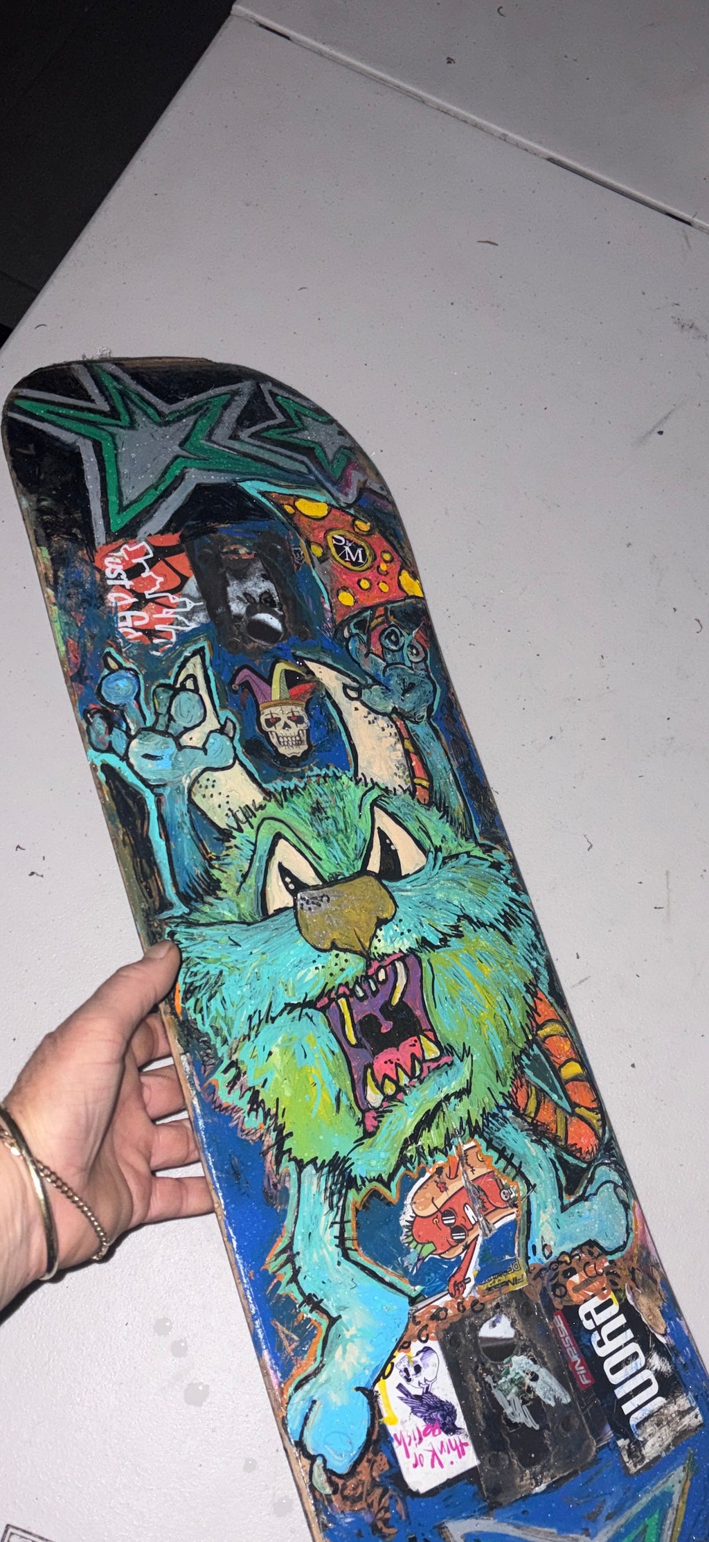 2nd hand Deck. Custom artwork - Dust Mite